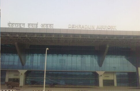Dehradun airport terminal building