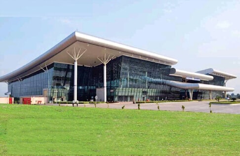 chandigarh airport terminal building