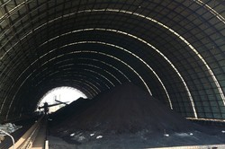 Gypsum Storage Sheds