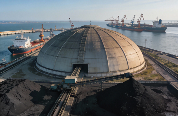 Coal Bulk Storage shed