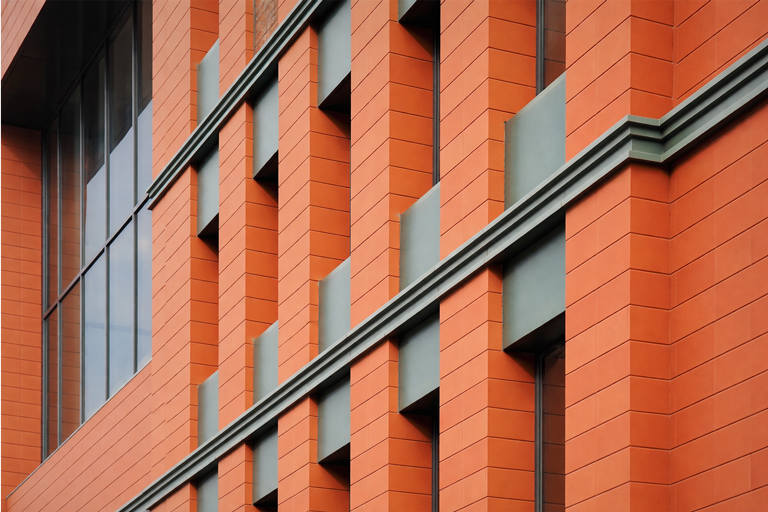 Terracotta and Ceramic Suspended Facade Systems